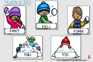 Speech Therapy Fun: Language Snowball Fight