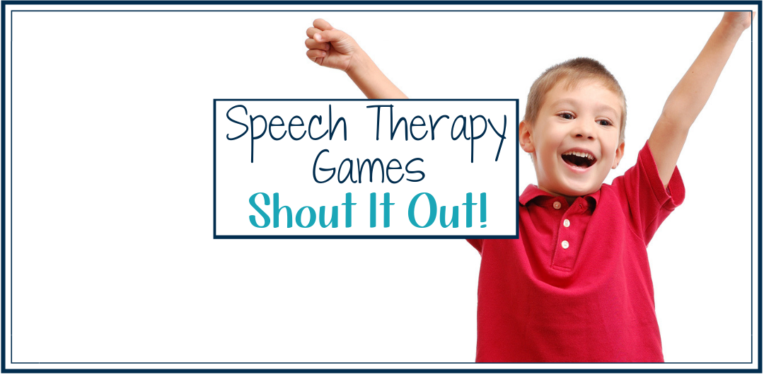 Speech Therapy Games: Shout It Out